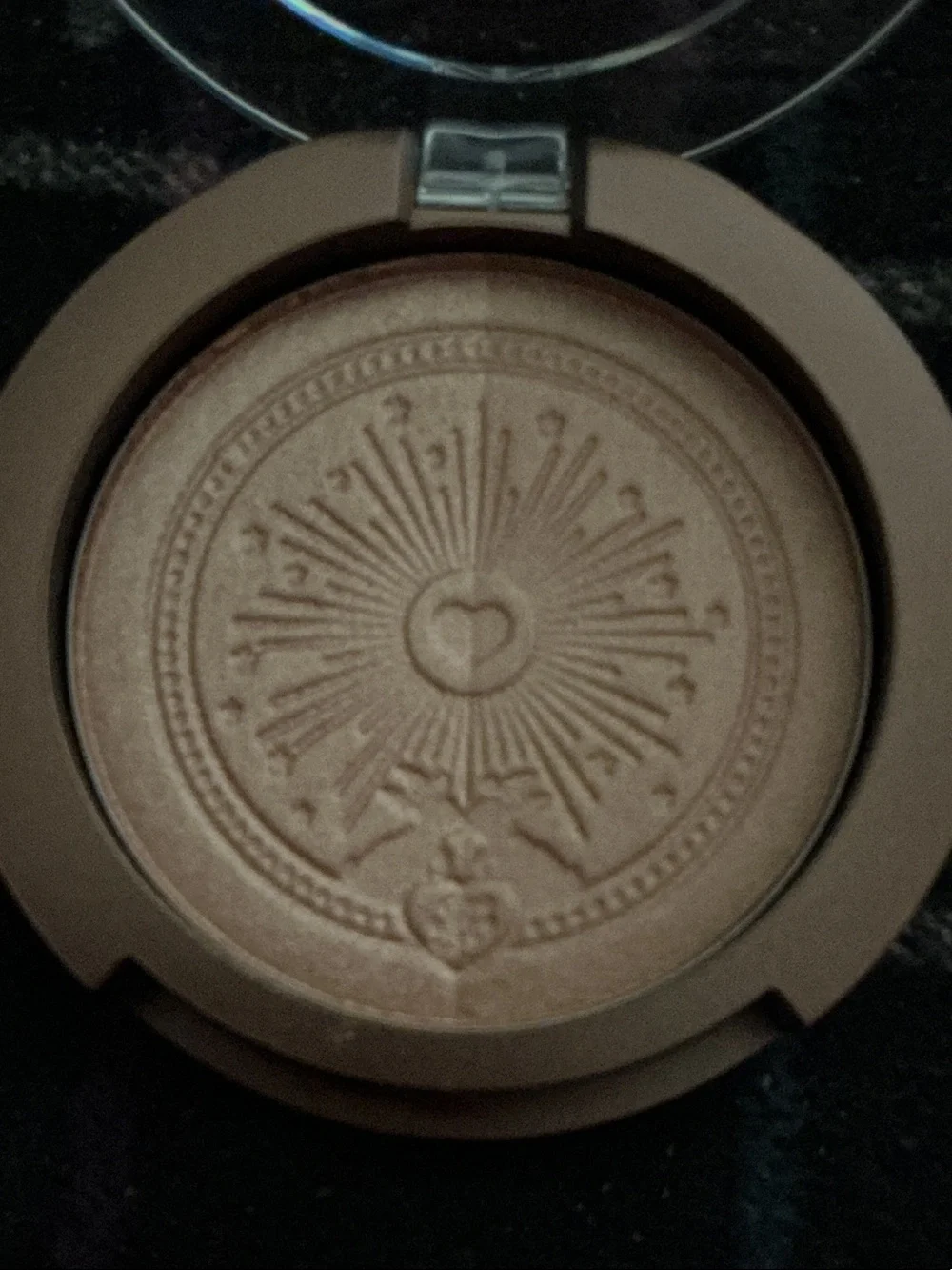 Too Faced Sun Bunny Blushing Bronzer - Deep Pink & Gold Accents